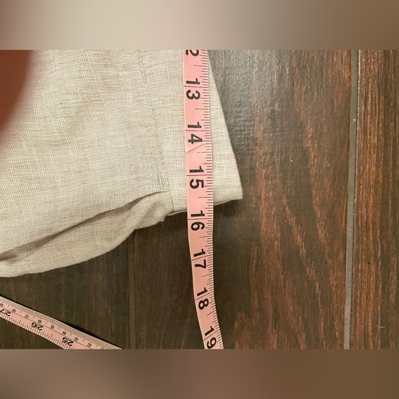 Abercrombie & fitch cream linen pants 31 - Picture 3 of 3